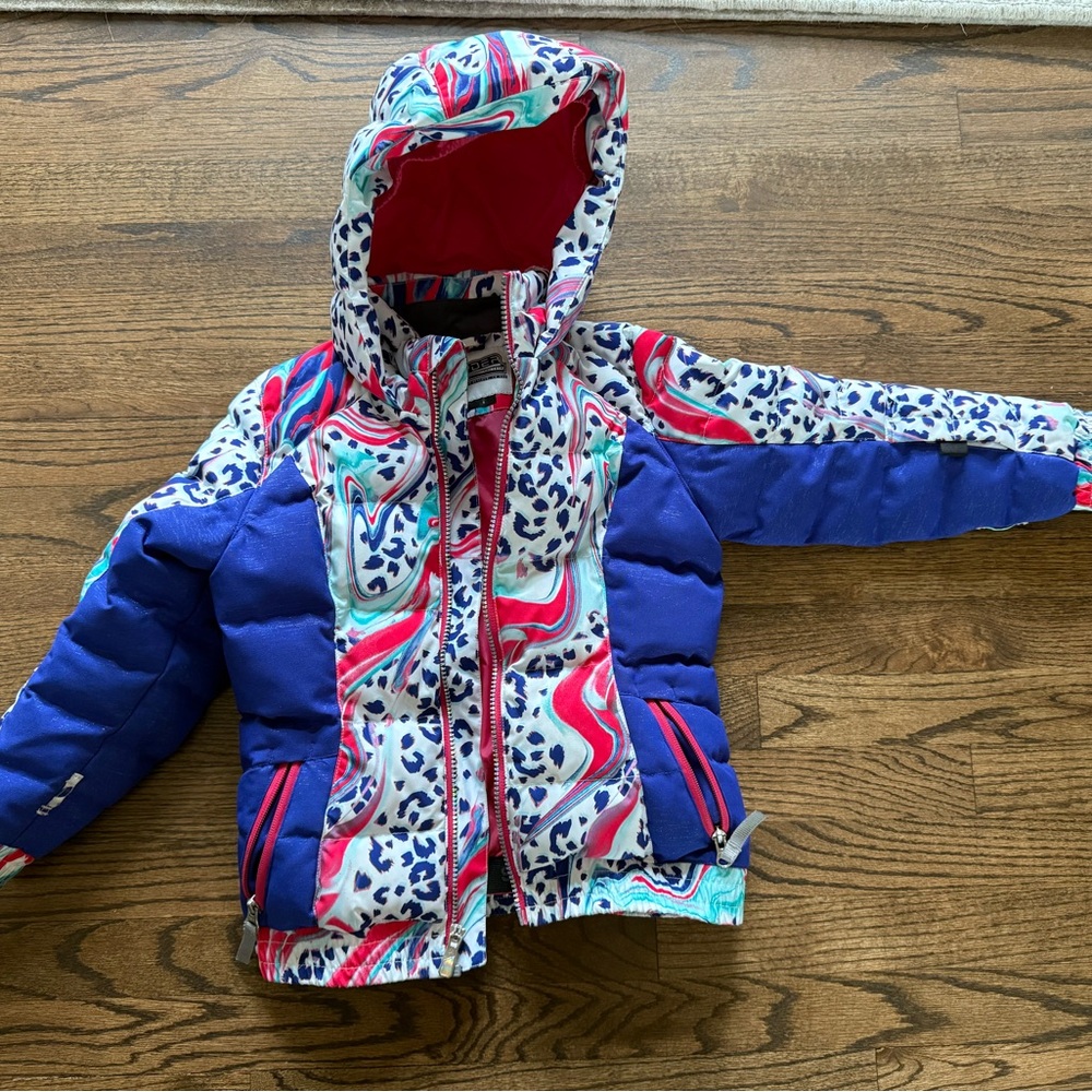 Spyder Kids Jacket - Blue and Multicolor